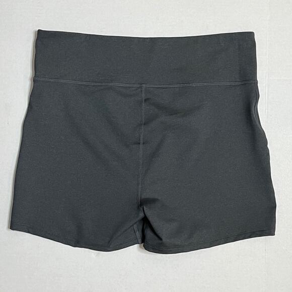Adore Me Women's Haley Heather Shorty Biker Shorts XL Gray High Waist Athletic - Picture 3 of 4